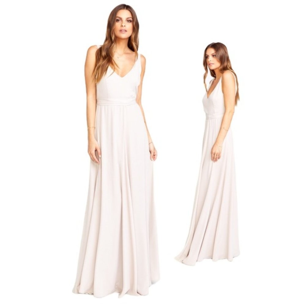 SMYM Medium Show Me The Ring Crisp Jenn Maxi Dress